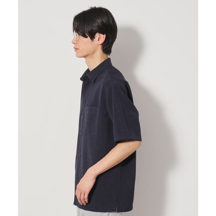 リネンライク半袖シャツ セットアップ可 | THE SHOP TK | 詳細画像18 