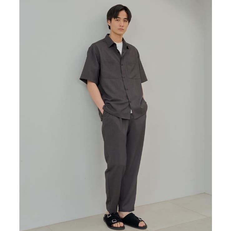 ドライポリ半袖シャツ セットアップ可/吸水速乾/軽量 | THE SHOP TK | 詳細画像1 