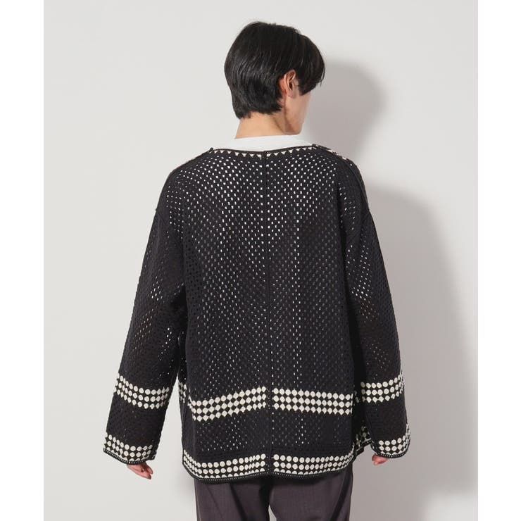 クロシェ編み風ニットカーディガン | THE SHOP TK | 詳細画像14 