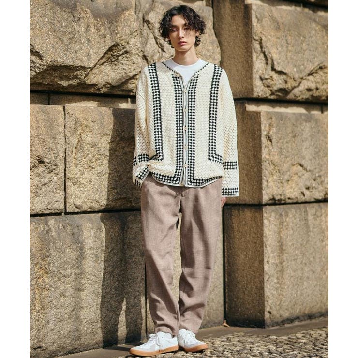 クロシェ編み風ニットカーディガン | THE SHOP TK | 詳細画像3 