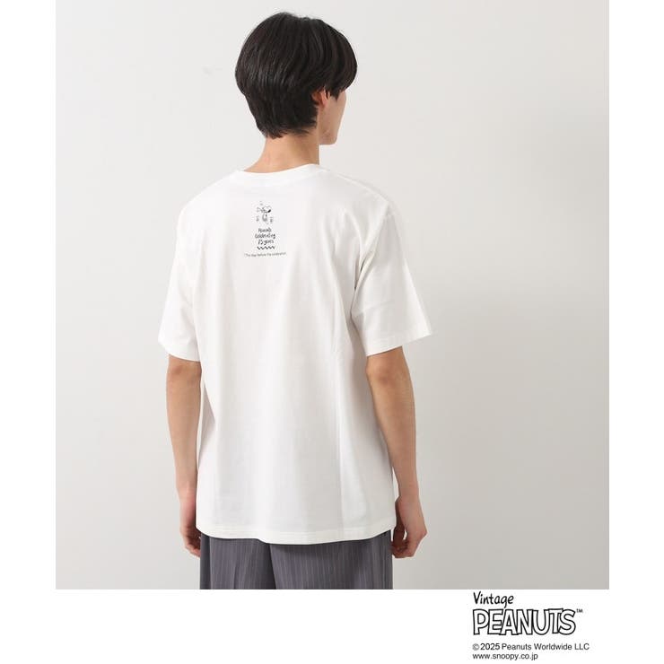 75周年PEANUTSデザイン半袖Tシャツ | THE SHOP TK | 詳細画像3 