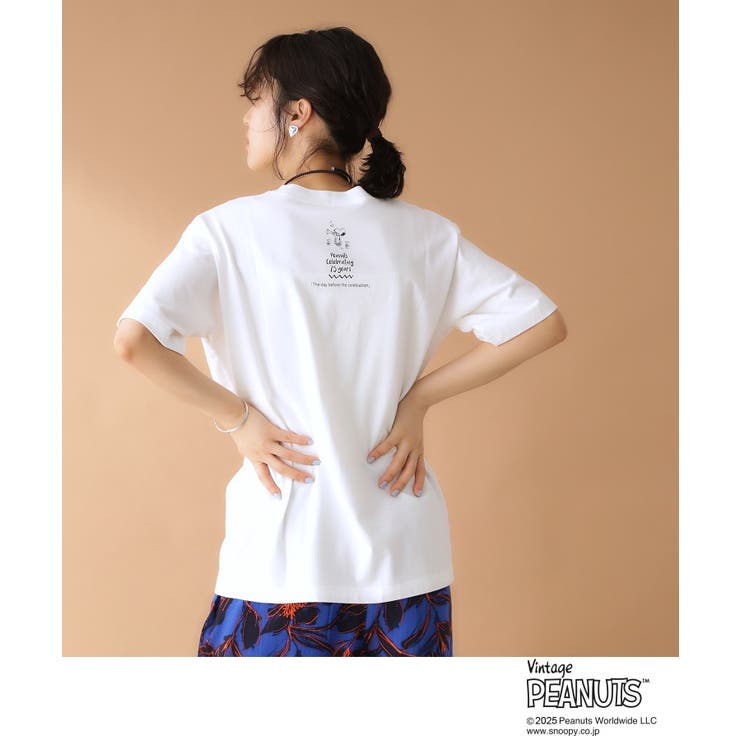 75周年PEANUTSデザイン半袖Tシャツ | THE SHOP TK | 詳細画像30 