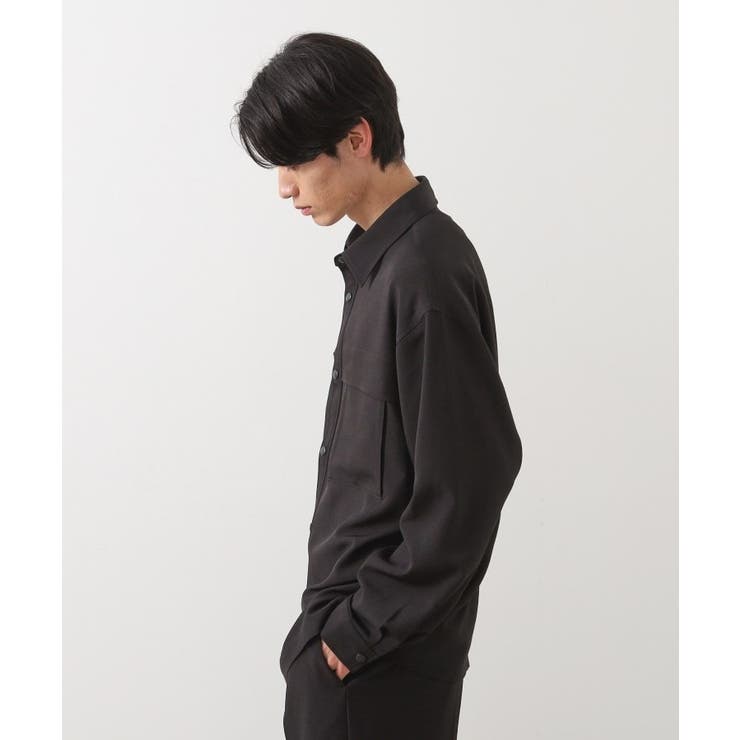 ダブルポケットシャツ【セットアップ可/洗濯機OK】 | THE SHOP TK | 詳細画像3 