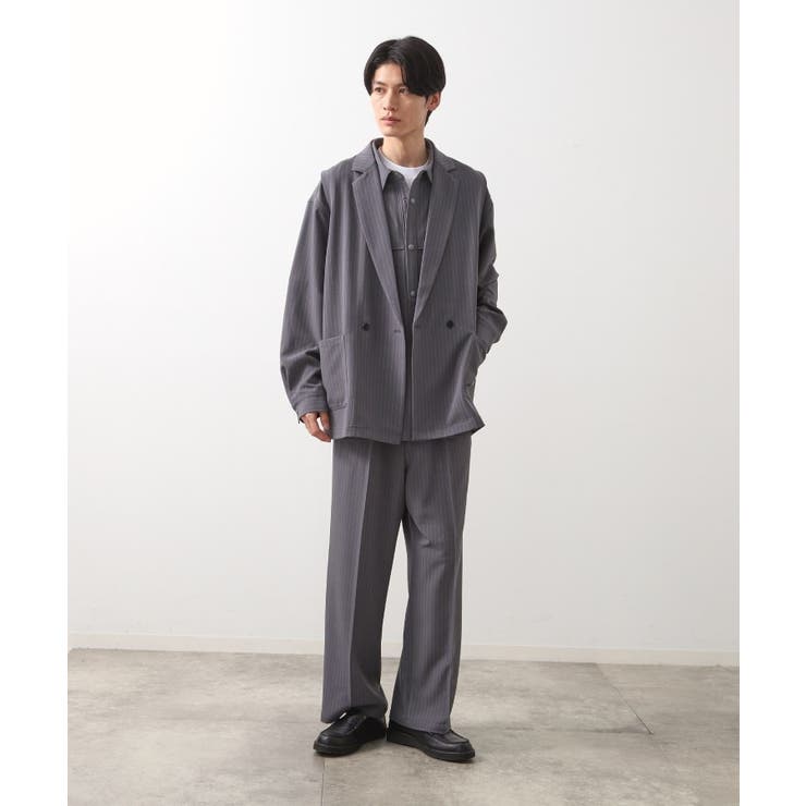 ダブルポケットシャツ【セットアップ可/洗濯機OK】 | THE SHOP TK | 詳細画像16 