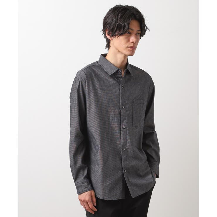 綿麻ポリCOOLMAX（R）長袖シャツ | THE SHOP TK | 詳細画像7 