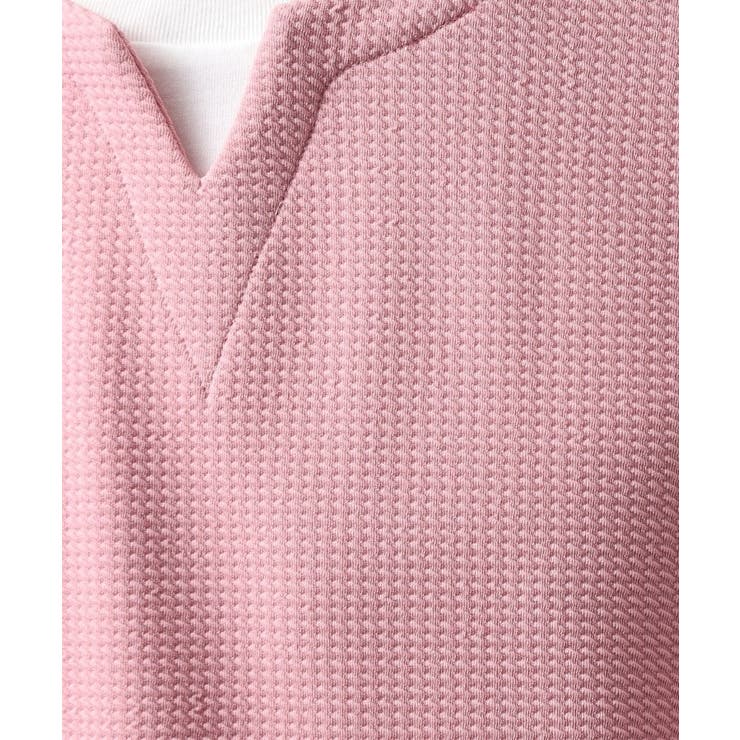 ミニフクレキーネック半袖Tシャツ | THE SHOP TK | 詳細画像20 