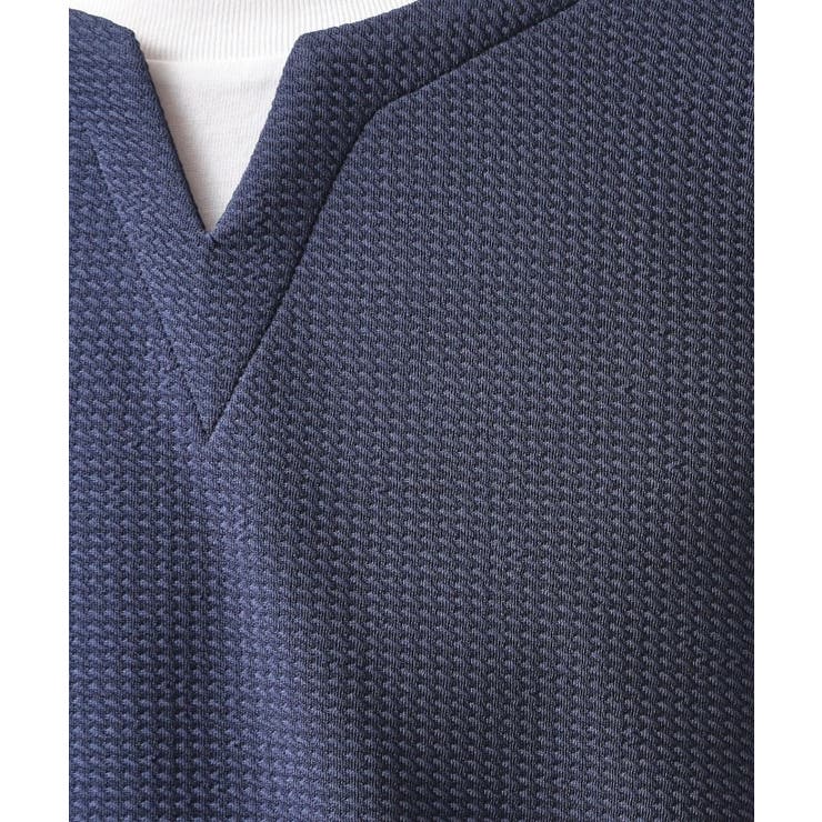 ミニフクレキーネック半袖Tシャツ | THE SHOP TK | 詳細画像29 