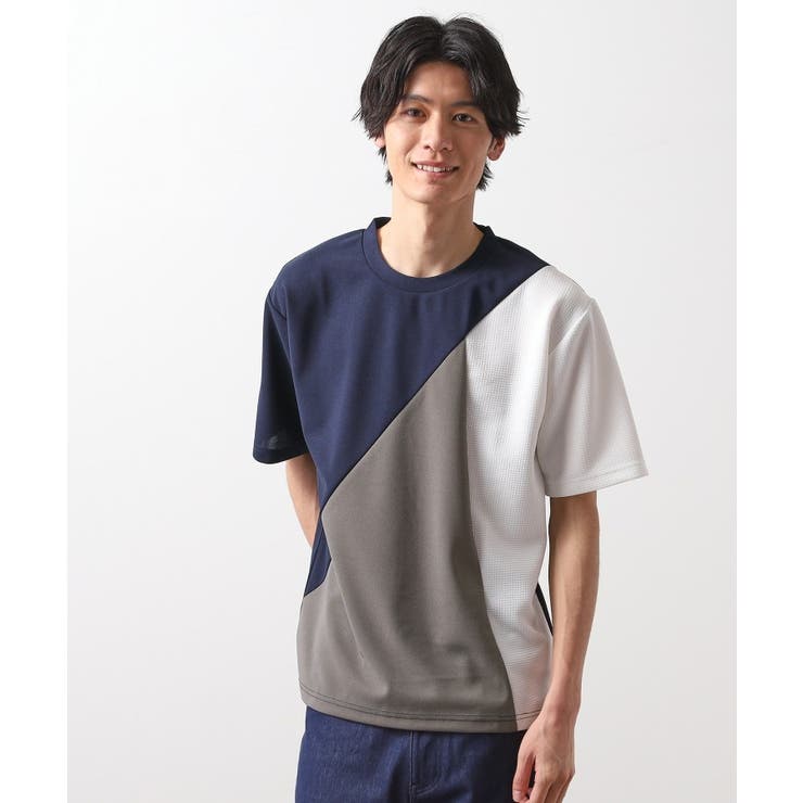 アムンゼン異素材切替半袖Tシャツ | THE SHOP TK | 詳細画像15 