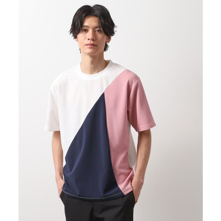 アムンゼン異素材切替半袖Tシャツ | THE SHOP TK | 詳細画像19 