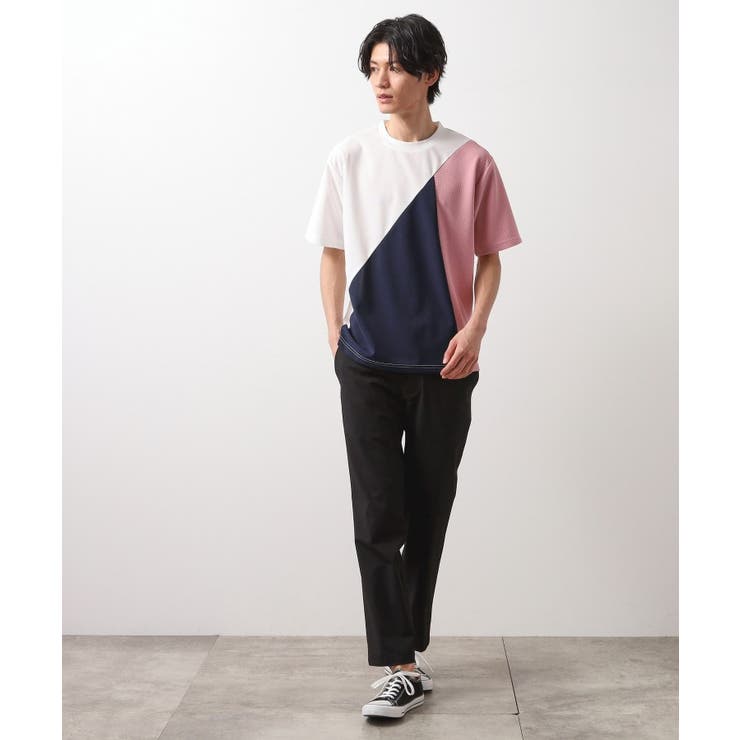 アムンゼン異素材切替半袖Tシャツ | THE SHOP TK | 詳細画像20 