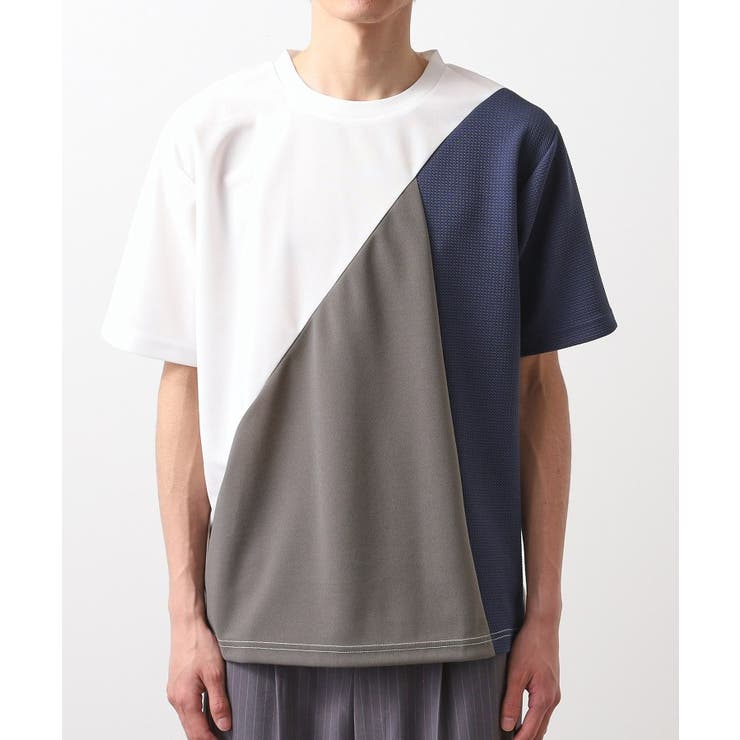 アムンゼン異素材切替半袖Tシャツ | THE SHOP TK | 詳細画像22 