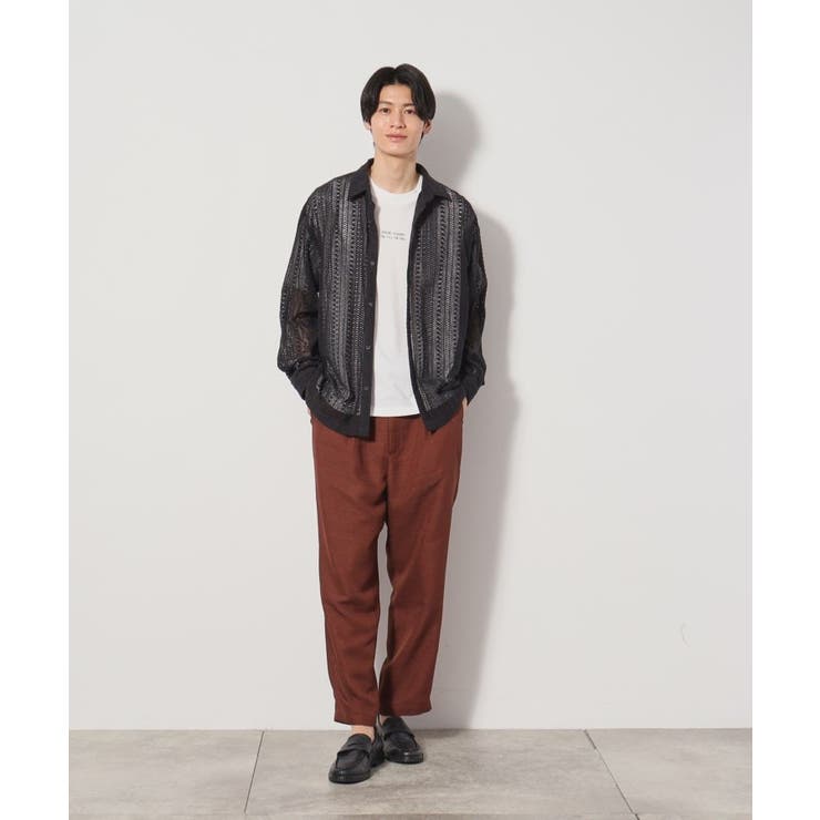 レースシャツアンサンブル長袖シャツ・半袖Tシャツセットアイテム | THE SHOP TK | 詳細画像9 