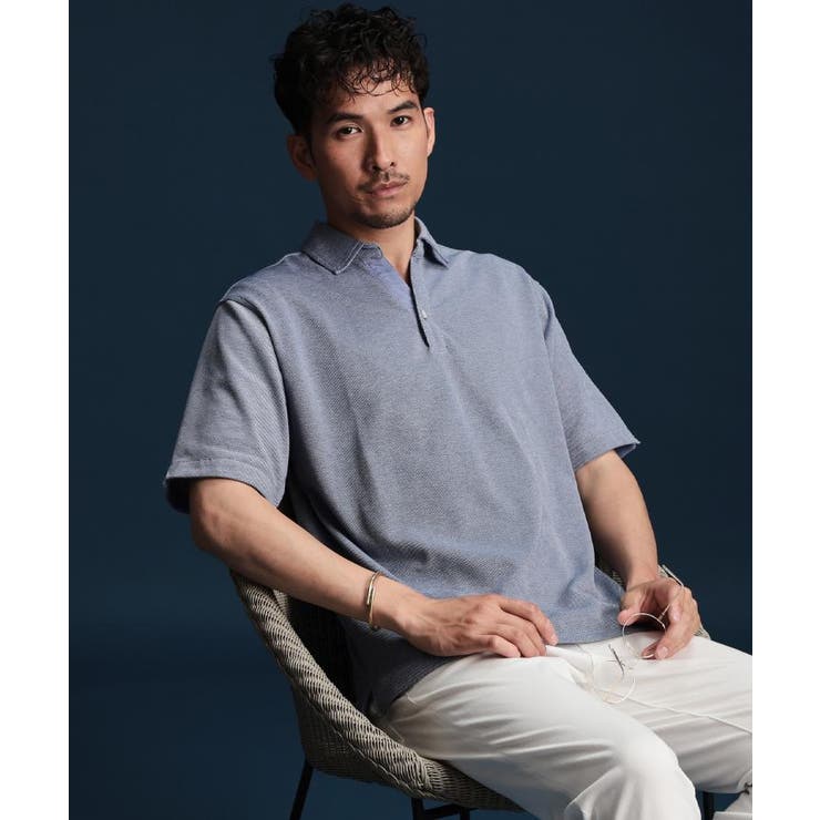 シャンブレーカノコスキッパーポロシャツ | THE SHOP TK | 詳細画像10