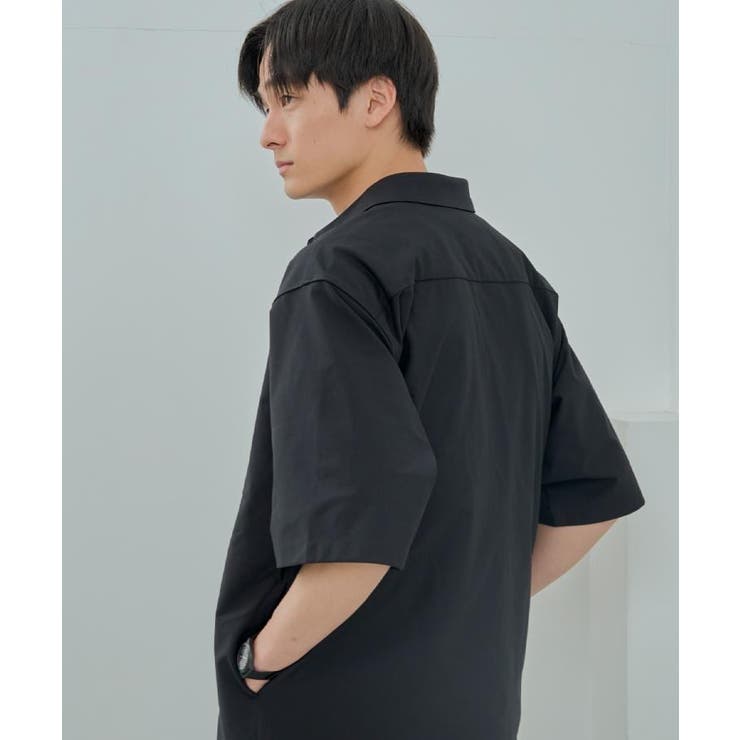 パーフェクテックツイル5分袖シャツ【セットアップ可 吸水速乾 UVカット | THE SHOP TK | 詳細画像2 