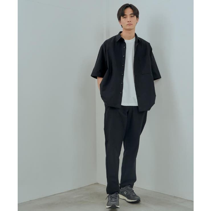 パーフェクテックツイル5分袖シャツ【セットアップ可 吸水速乾 UVカット | THE SHOP TK | 詳細画像3 