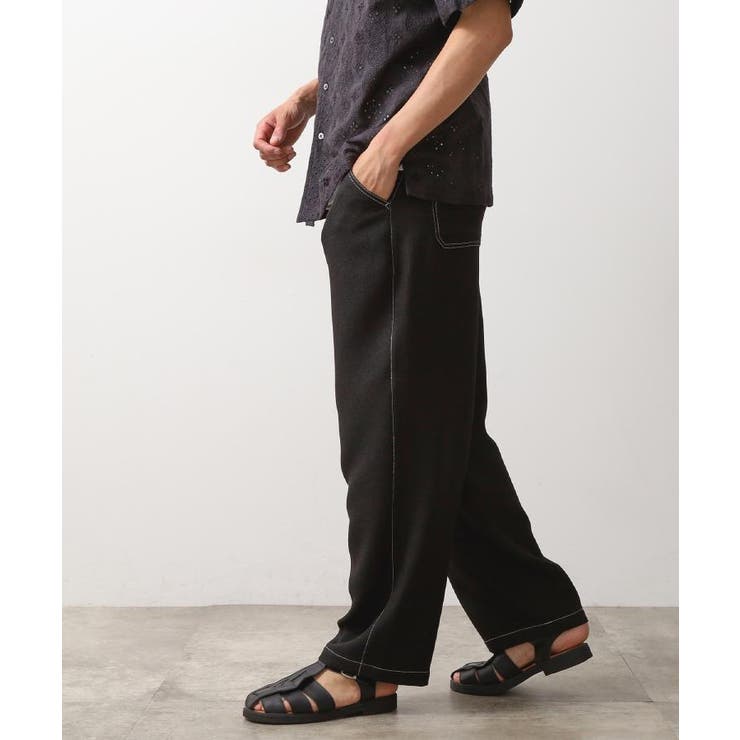 ブッチャー配色ワイドパンツ | THE SHOP TK | 詳細画像6 