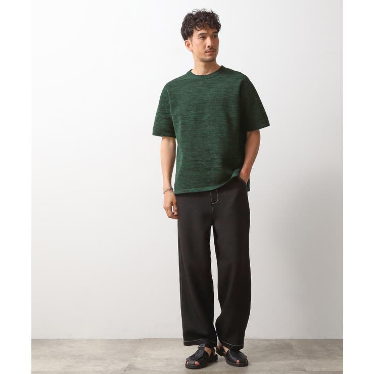 ドライタッチ半袖ニットTシャツ 【洗濯機ＯＫ】 | THE SHOP TK | 詳細画像10 