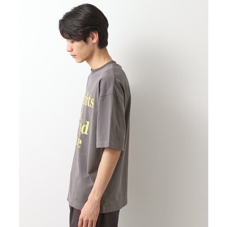 スウェード半袖ロゴTシャツ 洗濯機OK | THE SHOP TK | 詳細画像5 