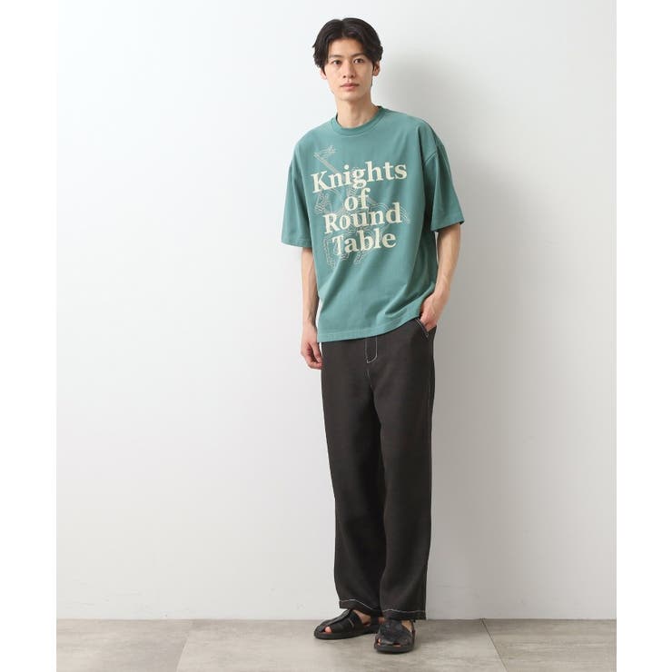スウェード半袖ロゴTシャツ 洗濯機OK | THE SHOP TK | 詳細画像11 