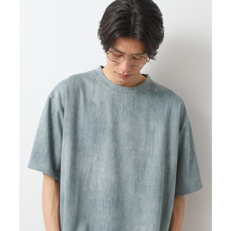 スウェードプリント半袖Tシャツ 【オーバーサイズ/洗濯機OK】 | THE SHOP TK | 詳細画像5 