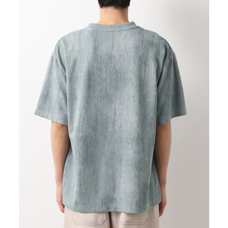 スウェードプリント半袖Tシャツ 【オーバーサイズ/洗濯機OK】 | THE SHOP TK | 詳細画像11 