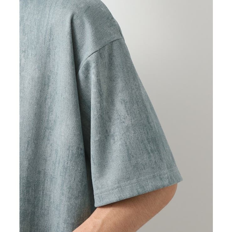 スウェードプリント半袖Tシャツ 【オーバーサイズ/洗濯機OK】 | THE SHOP TK | 詳細画像13 