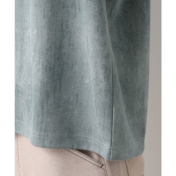 スウェードプリント半袖Tシャツ 【オーバーサイズ/洗濯機OK】 | THE SHOP TK | 詳細画像14 