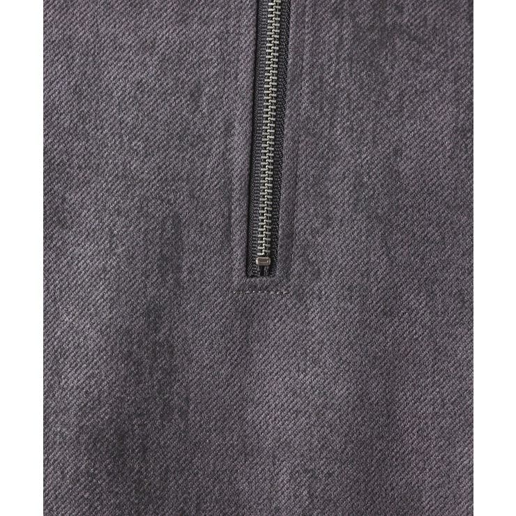 スウェードプリントハーフジッププルオーバー 【オーバーサイズ/洗濯機OK】 | THE SHOP TK | 詳細画像4 