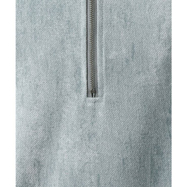 スウェードプリントハーフジッププルオーバー 【オーバーサイズ/洗濯機OK】 | THE SHOP TK | 詳細画像8 