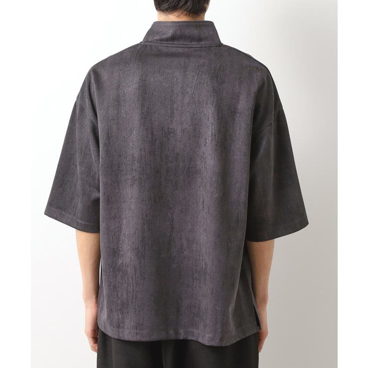 スウェードプリントハーフジッププルオーバー 【オーバーサイズ/洗濯機OK】 | THE SHOP TK | 詳細画像11 