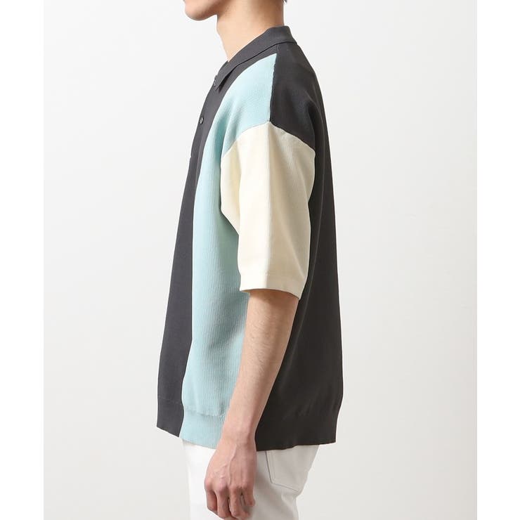 パネルニットポロシャツ | THE SHOP TK | 詳細画像20 