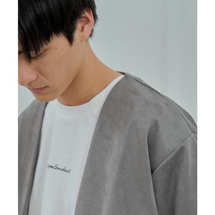 フェイクスウェードアンサンブルカーディガン | THE SHOP TK | 詳細画像2 