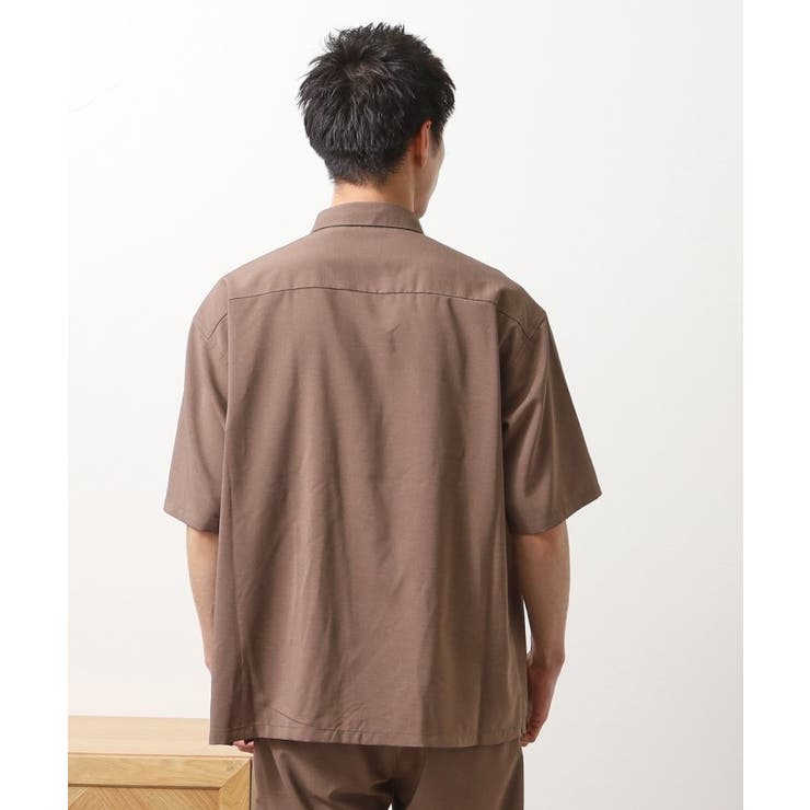 クールファイバーダブルフラップ半袖シャツ 接触冷感 吸水速乾 | THE SHOP TK | 詳細画像6 