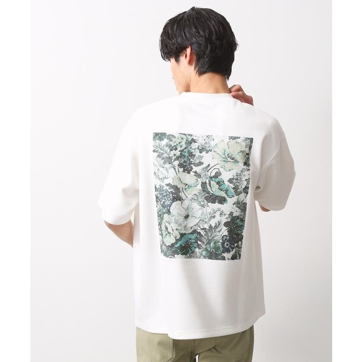ボタニカルプリントオーバーサイズ半袖Ｔシャツ | THE SHOP TK | 詳細画像2 