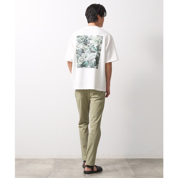ボタニカルプリントオーバーサイズ半袖Ｔシャツ | THE SHOP TK | 詳細画像3 