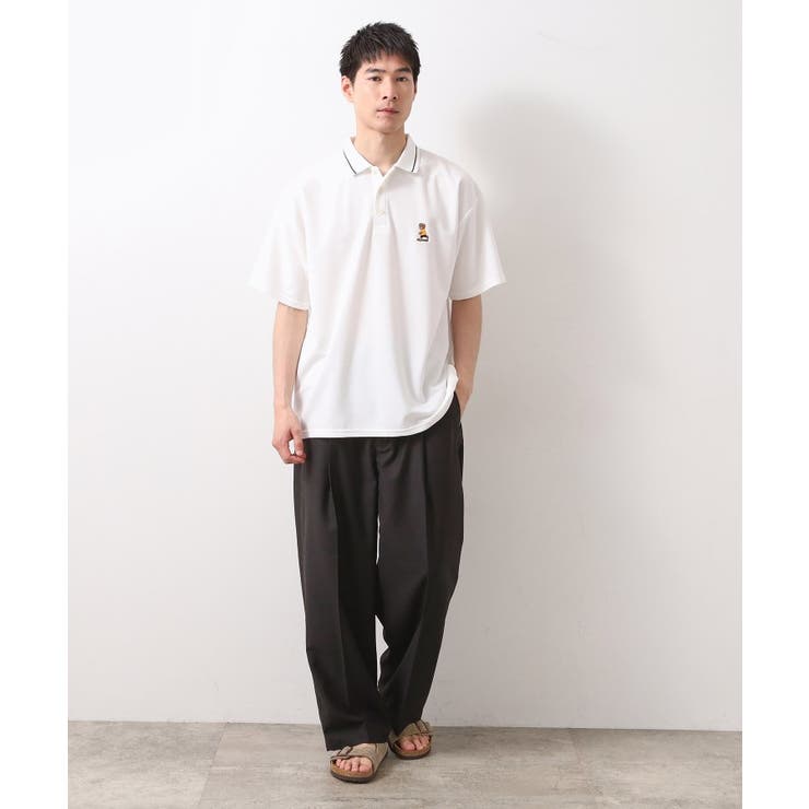 アニマル刺繍半袖ポロシャツ 【洗濯機OK/ユニセックス】 | THE SHOP TK | 詳細画像3 