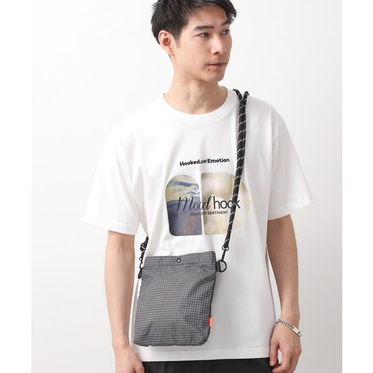 ナイロンスクエアサコッシュ 【ユニセックス／軽量】 | THE SHOP TK | 詳細画像12 