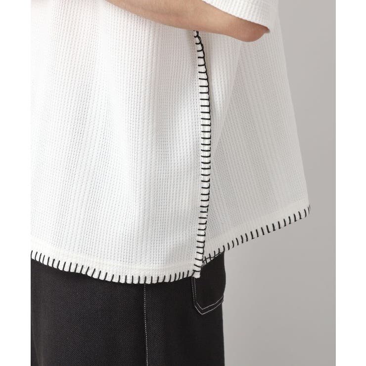 ステッチ刺繍半袖Tシャツ ビックシルエット | THE SHOP TK | 詳細画像14 