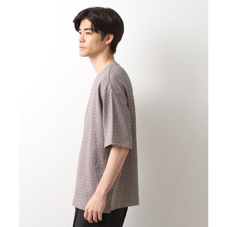 楊柳ボーダー半袖Tシャツ【洗濯機OK】 | THE SHOP TK | 詳細画像9 