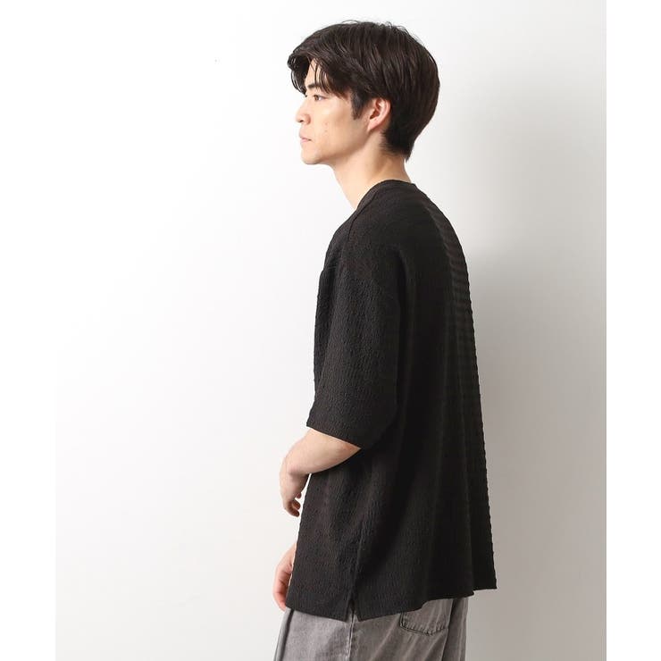 楊柳ボーダー半袖Tシャツ【洗濯機OK】 | THE SHOP TK | 詳細画像5 