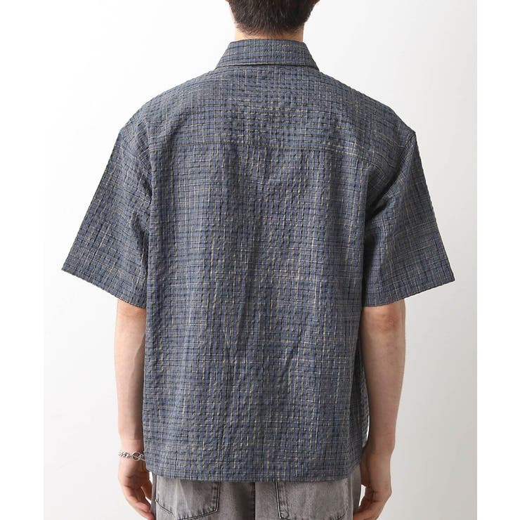 シアサッカーチェックシャツ 【洗濯機OK】 | THE SHOP TK | 詳細画像11 