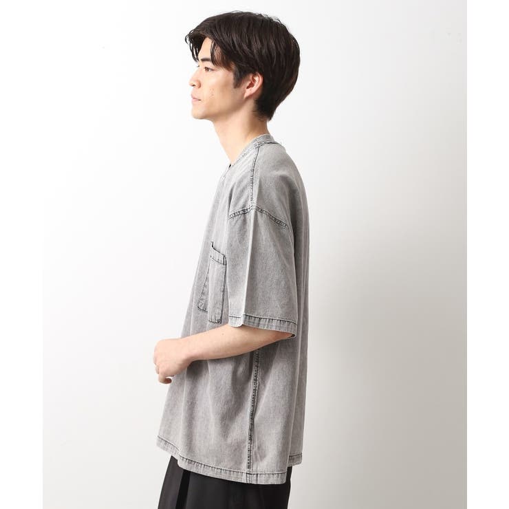 ライトデニム半袖Tシャツ【洗濯機OK】 | THE SHOP TK | 詳細画像5 