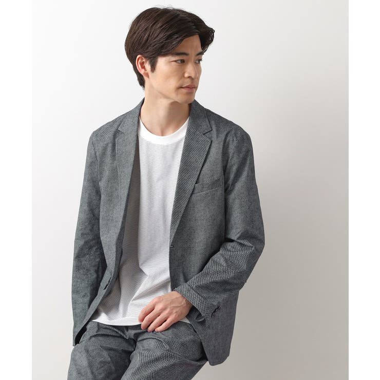 ネイビー(094) | スマートムーブメッシュバーズアイジャケット【軽量/洗濯機OK/セットアップ可】 | THE SHOP TK