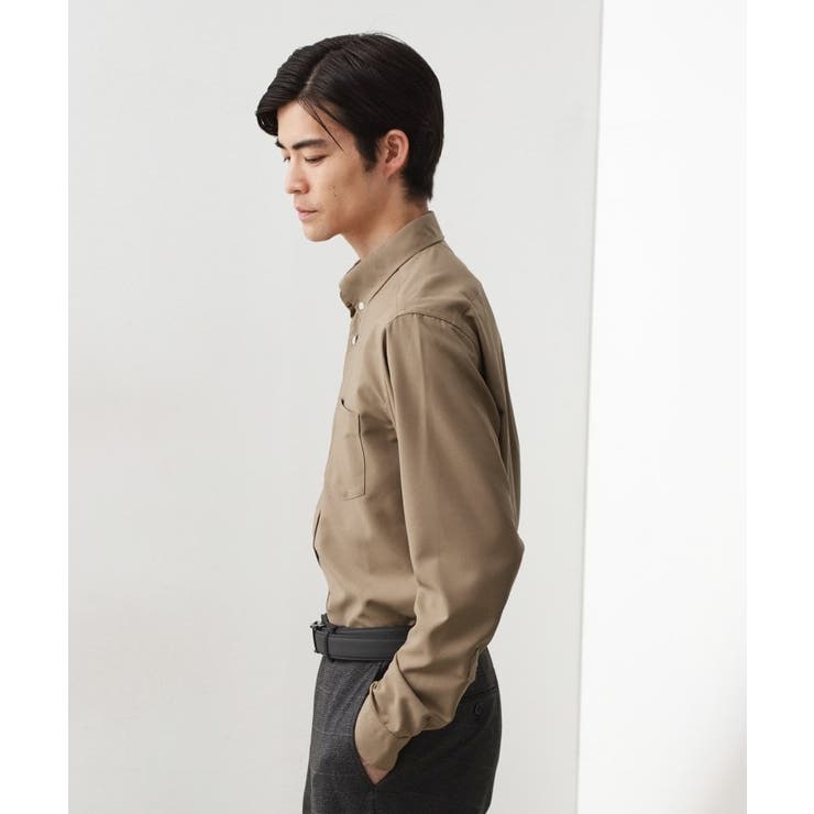 スムースファイバー長袖シャツ 【吸水速乾/UVカット/軽量/イージーケア】 | THE SHOP TK | 詳細画像6 