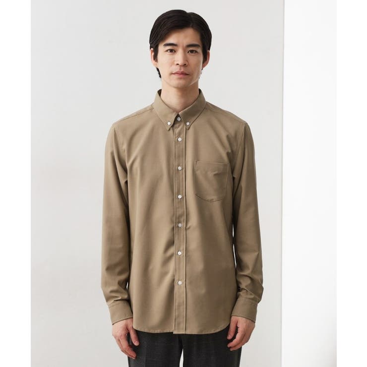 スムースファイバー長袖シャツ 【吸水速乾/UVカット/軽量/イージーケア】 | THE SHOP TK | 詳細画像13 