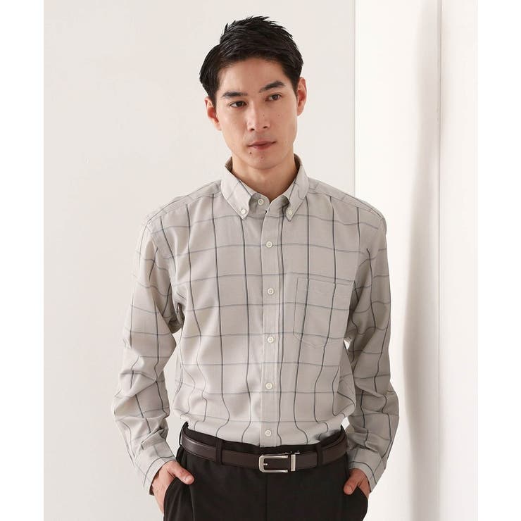 ライトグレー(211) | ドレスクールシャツ 【イージーケア/通気性/速乾】 | THE SHOP TK