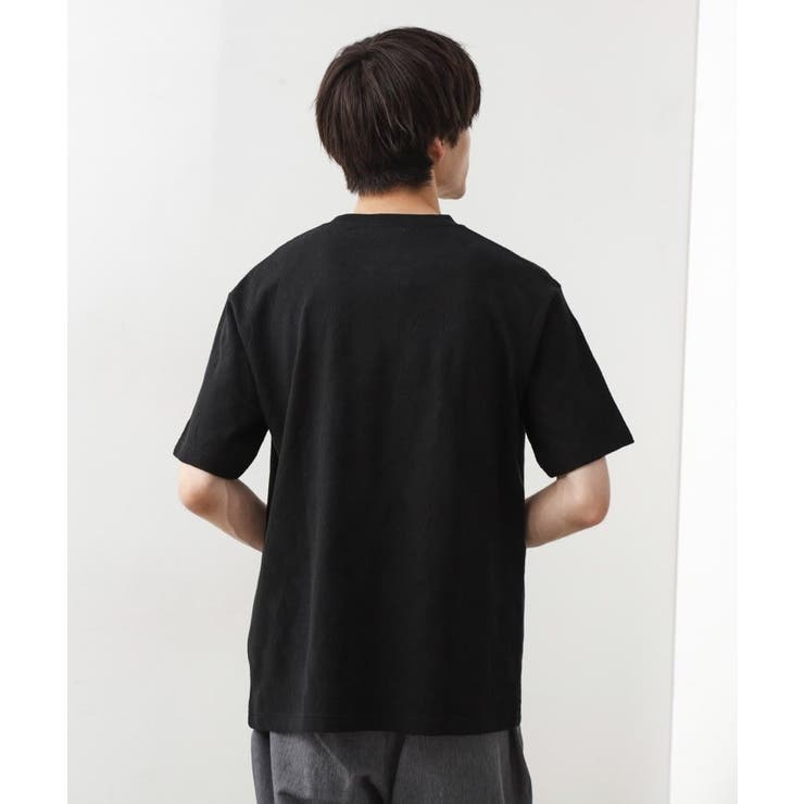 パターンジャカード半袖Tシャツ【洗濯機OK】 | THE SHOP TK | 詳細画像6 