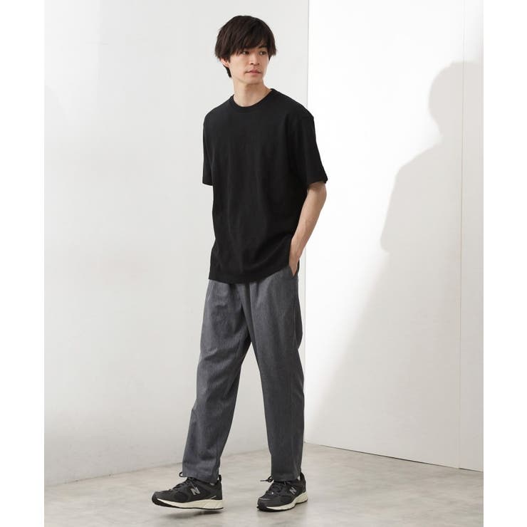 パターンジャカード半袖Tシャツ【洗濯機OK】 | THE SHOP TK | 詳細画像7 