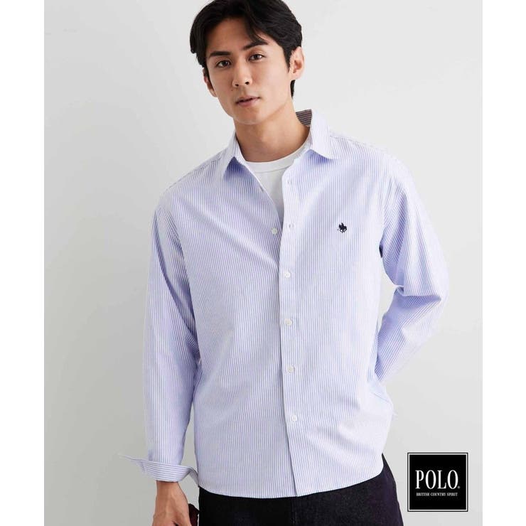 ブルー(391) | POLO BCS/アソート長袖シャツ | THE SHOP TK