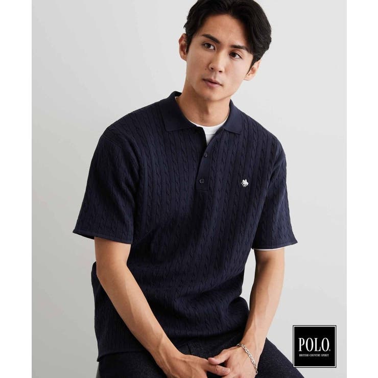 POLO BCS/ケーブルニットポロ | THE SHOP TK | 詳細画像6 